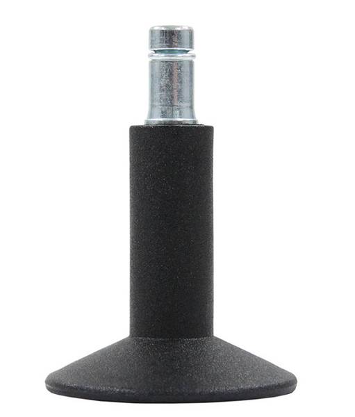 Stuhlgleiter 5 x STAND Nr. 12 Schwarz - Kunststoff - 6 x 6 x 6 cm