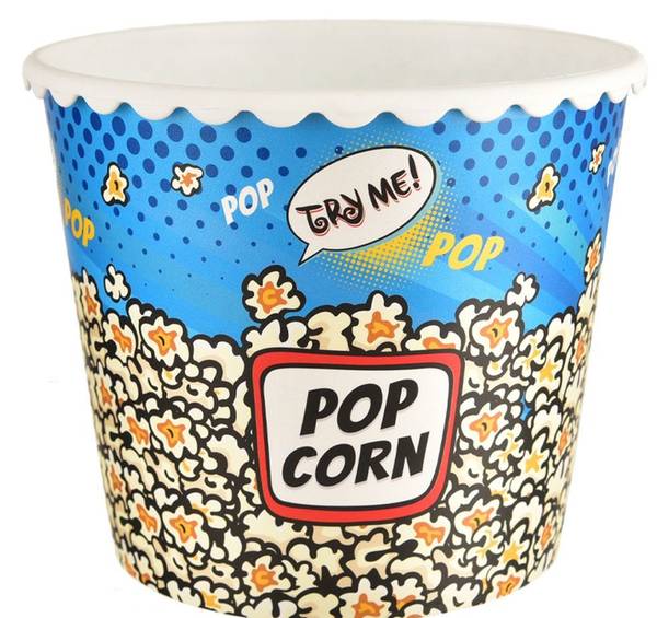 Behälter für Popcorn und Chips 121781 Blau - Multicolor