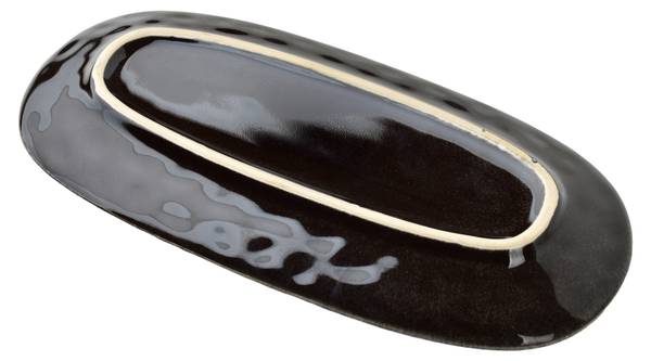 Servierplatte BASIC NATURE Schwarz