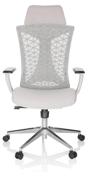 Bürostuhl FALEO W Grau - Polyester - 67 x 129 x 69 cm