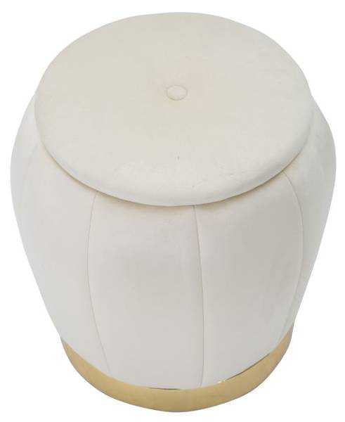 Hocker Paris Beige