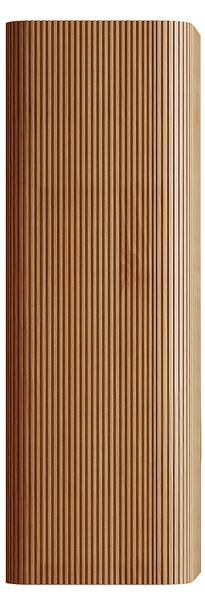 Badschrank BULMAS Beige - Holz teilmassiv - 40 x 110 x 24 cm