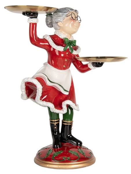 Xmas&Aleksander Rot - Kunststoff - 32 x 62 x 47 cm