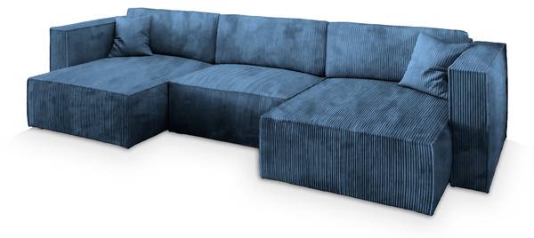 Ecksofa SARMO P Blau