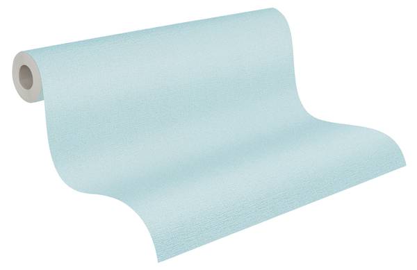 Vliestapete Silent Canvas Blau - Gold