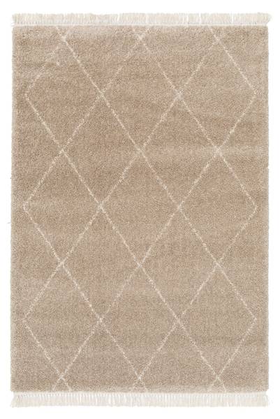 Teppich NILE Braun - Textil - 160 x 230 x 160 cm