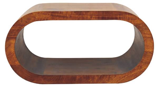Couchtisch Amaya Braun - Mango - 80 x 40 x 50 cm