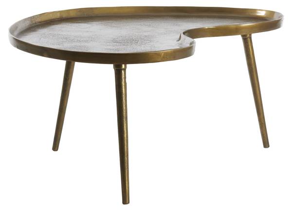 Tisch LIENZ Braun - Metall - 60 x 36 x 80 cm