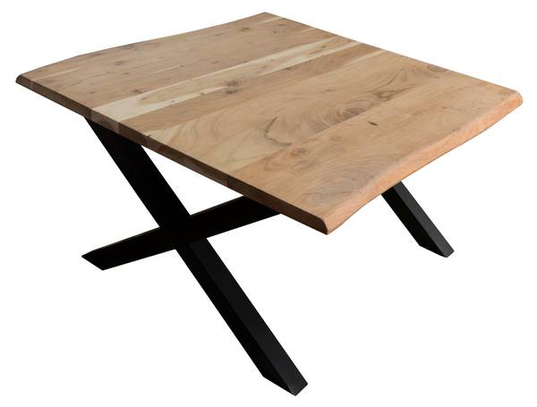Couchtisch X-GESTELL Beige