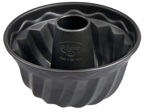 Dr. Oetker Gugelhupfform Ø 18 cm Schwarz - Eisen - 20 x 22 x 12 cm