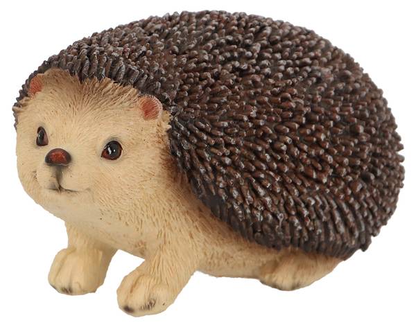 Gartenfigur Igel Braun - Harz - 9 x 8 x 15 cm