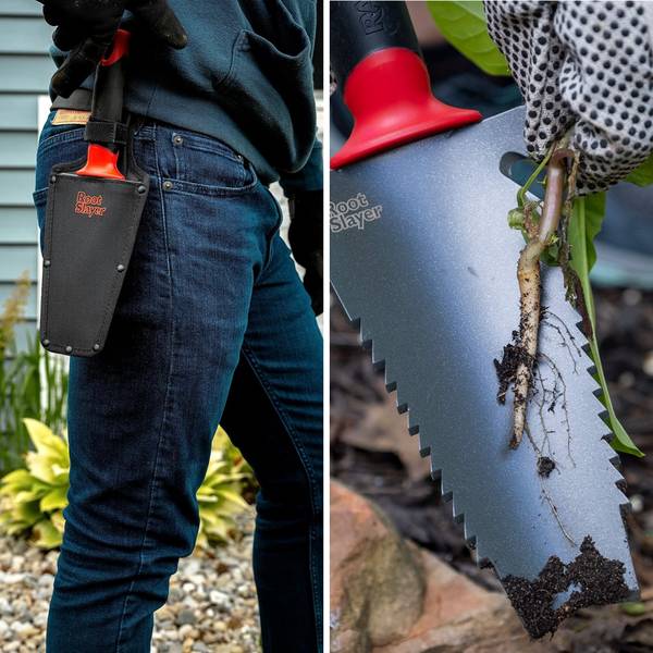 Root Slayer Handschaufel Grau - Metall - 9 x 33 x 3 cm