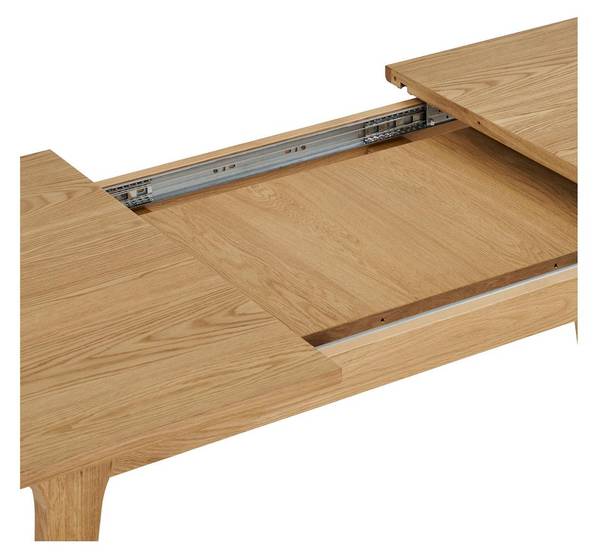 Essgruppe Oline (7-teilig) Weiß - Holz teilmassiv - 120 x 75 x 90 cm