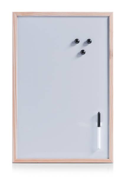 Magnet-/Schreibtafel, Kiefer, 40x60cm Braun - Holzwerkstoff - 60 x 1 x 40 cm