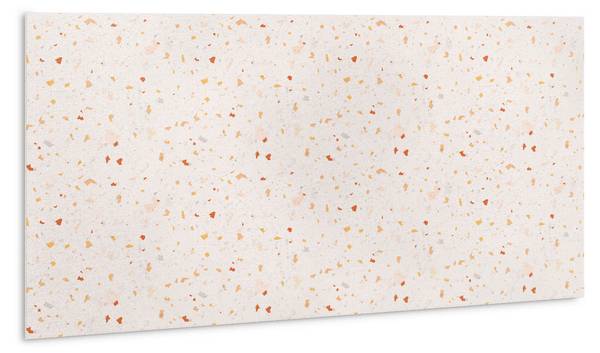 Zelfklevend Wandpaneel Gres beige - polyester-PVC - 100 x 50 x 1 cm