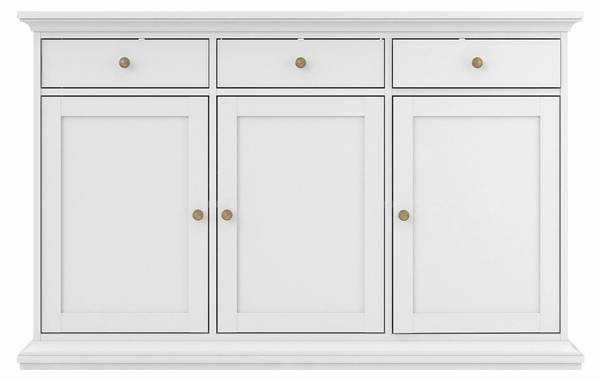 Sideboard Venedig Cremeweiß - Weiß