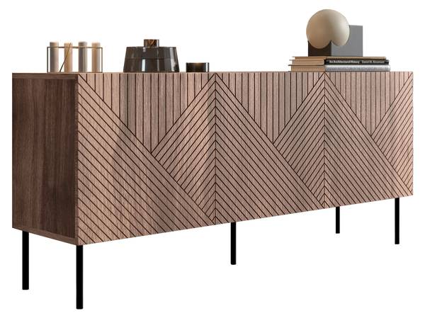 Kommode Art Deco 3D 150 Bronze