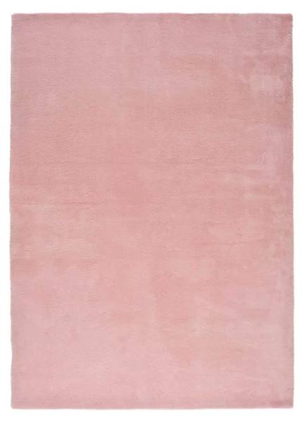 Tapis à poils courts BERNA Rose foncé - 60 x 110 cm