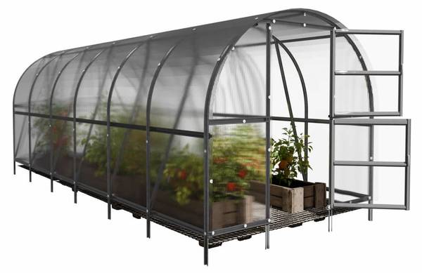 KLASIKA BALTIC LT EXTRA 18m² Silber - Metall - 300 x 208 x 600 cm