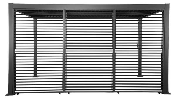 Pergola Lamellendach Palace Grau - Metall - 292 x 232 x 392 cm