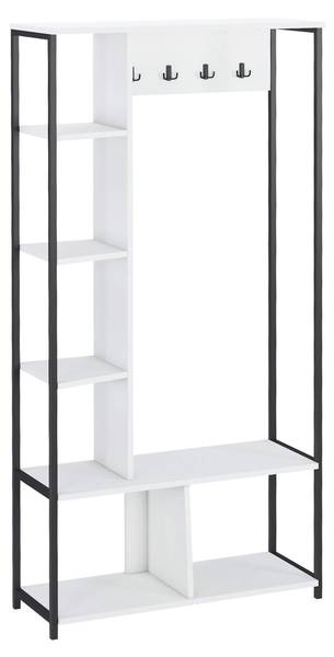 Kompaktgarderobe Caigua Weiß