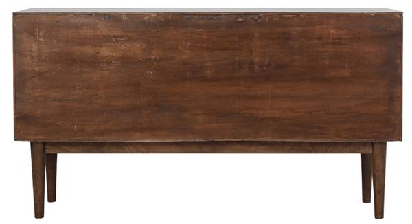 Schrank BITIKA Braun - Massivholz - 40 x 80 x 150 cm
