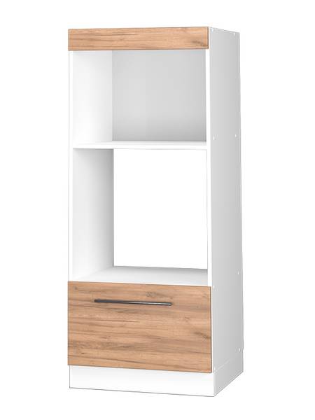 Magnetronkast Fame-Line 38424 eikenhouten look - wit - grijs