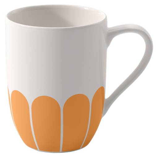 Henkelbecher Fleur Couleur Gelb - Anzahl Teile im Set: 1