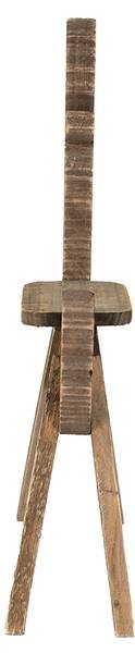 Pflanzentischchen Rentier Mason Braun - Holzwerkstoff - 15 x 69 x 42 cm