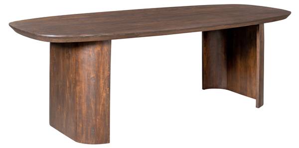 Esstisch MARÉ Braun - Massivholz - 200 x 76 x 100 cm