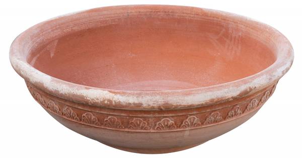 Bloempot XL BOTANISCH bruin - terracotta - 80 x 29 x 80 cm