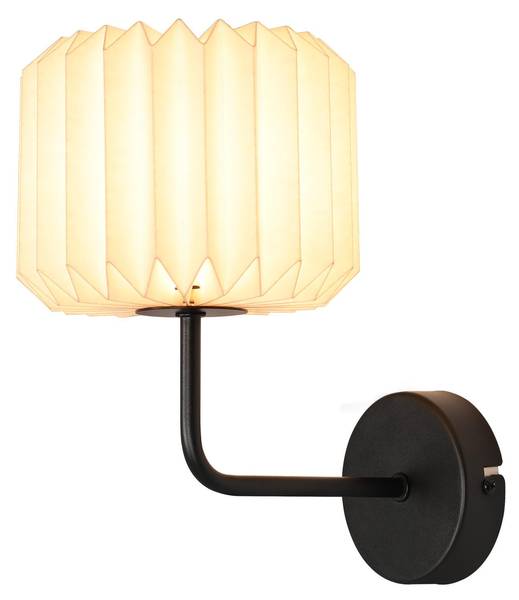 Wandlampe jghty Weiß - Eisen - 22 x 25 x 22 cm