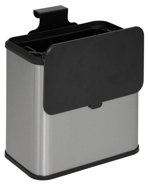 Komposttonne BASIC Schwarz - Metall - 15 x 24 x 25 cm