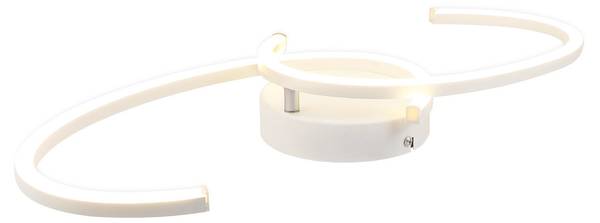 LED Plafondlamp Soto wit - metaal - 23 x 7 x 62 cm