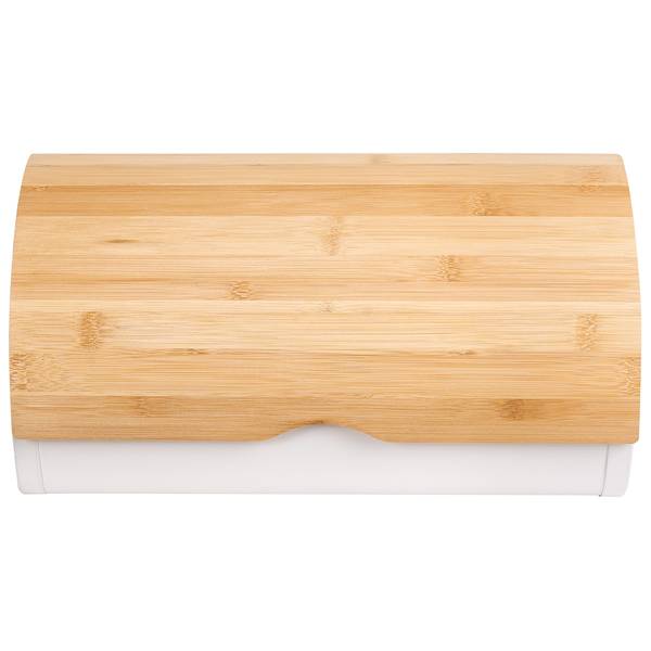 Boîte SAVEUR Marron - Blanc - Métal - 38 x 20 x 24 cm