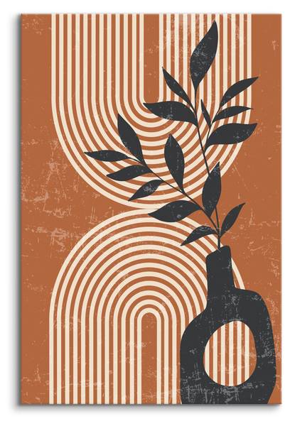Leinwandbild Vase 20 x 30 x 30 cm