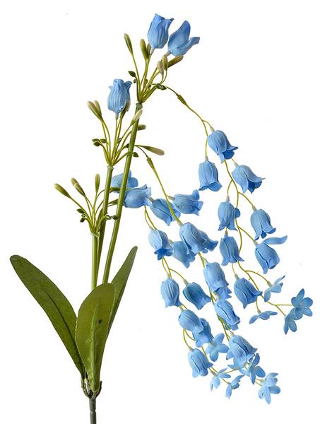 Kunstblume 80611 Blau - Kunststoff - 6 x 80 x 15 cm
