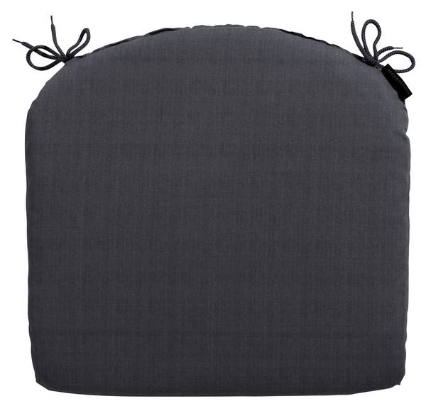 Sitzkissen Basic 4er-Set Schwarz