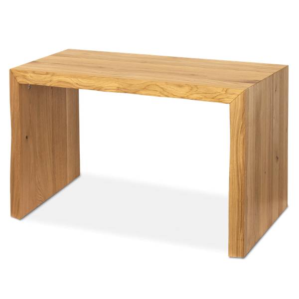 Sitzbank Vivara Braun - Massivholz - 40 x 45 x 80 cm