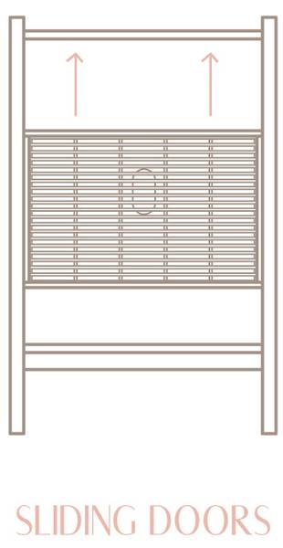 Sideboard Baster Braun - Kiefer - 59 x 93 x 42 cm