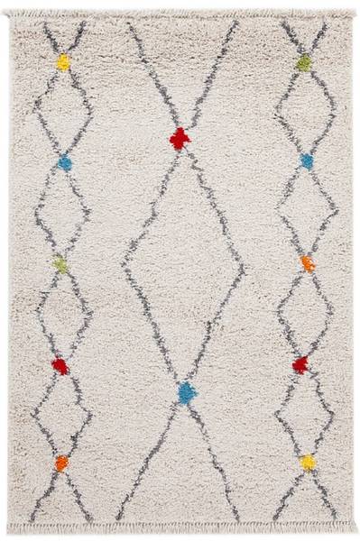 Tapis shaggy style berbère PASHTUN 60 x 120 cm