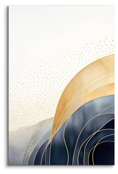 Leinwandbild ABSTRAKTION Ornamente Boho 40 x 50 x 50 cm