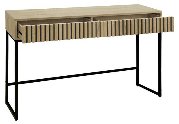 Konsole Lisbonne Beige - Holz teilmassiv - 120 x 77 x 30 cm