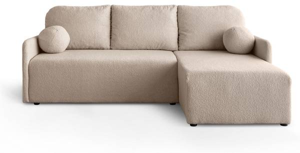 Hoekbank CUDDLE zandbruin