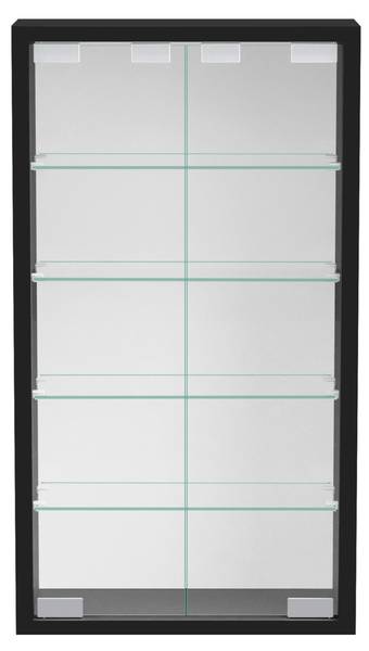 Vitrinenschrank KA7200BLACK Schwarz