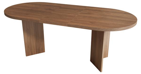 Esstisch CHANMU316 Ⅰ Walnuss Dekor - 90 x 200 cm