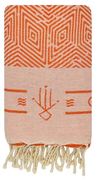 Strandtuch Tenerife Orange