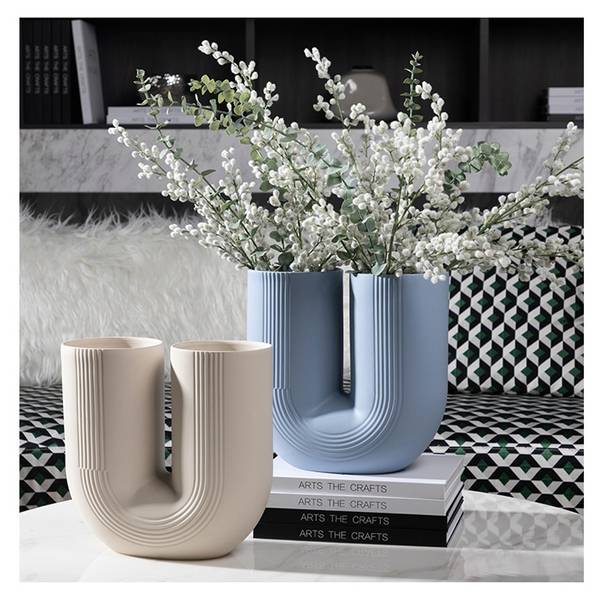 Vase Uyo Beige