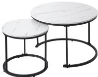 Couchtisch  M1890 Grau - Holzwerkstoff - 50 x 71 x 71 cm