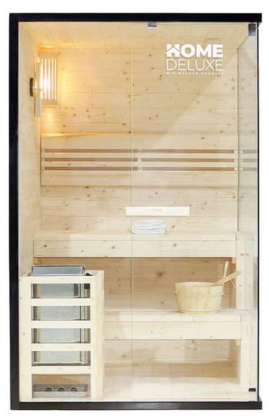 Traditionele sauna SHADOW M 120 x 120 cm